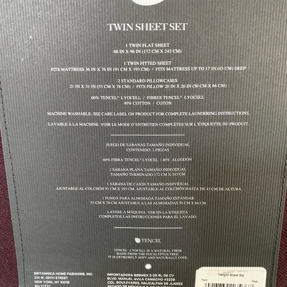 SALE!! UGG® Tencel Twilight Flannel Twin Port Wine - Picture 5 of 5